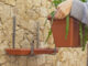 Podpěra pro květináč|truhlík, balkonová, 23cm, kov, šedá|HAMMER GREY  (ZAP-826876)