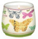 Svíčka ve skle - barevní motýli - Popis se pipravuje - mono na dotaz