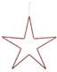 Závěs hvězda korálková, červená, 80x80x1cm - Zvsn dekorace z kvalitnch materil pro oiven interiru. Npadit, originln a udriteln. Skvl drek i dekorace. Objednejte si jet dnes!