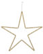 Závěs hvězda korálková, zlatá, 80x80x1cm - Zvsn dekorace z kvalitnch materil pro oiven interiru. Npadit, originln a udriteln. Skvl drek i dekorace. Objednejte si jet dnes!