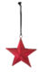 Závěs hvězda kovová, červená, 12x12x2cm - Zvsn dekorace z kvalitnch materil pro oiven interiru. Npadit, originln a udriteln. Skvl drek i dekorace. Objednejte si jet dnes!