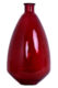 Váza ADOBE, 60cm, červená - Krsn vza zECO produkt VIDRIOS SAN MIGUEL 100% spotebitelsky recyklovan sklo s certifikac GRS.