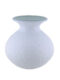 Váza, pr.29x33cm, bílá - Krsn vza zECO produkt VIDRIOS SAN MIGUEL 100% spotebitelsky recyklovan sklo s certifikac GRS.
