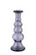 Svícen BACO, pr.9x22cm, tmavě kouřová - Elegantn svcny z recyklovanho skla. Krsa spojen s udritelnost. Prozkoumejte nai kolekci jet dnes!