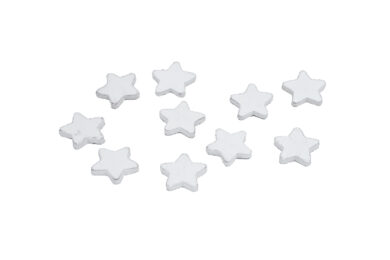 Přízdoba hvězdička, bílá  (EGO-213072)