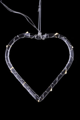 Ozdoba srdce LED, V  (EGO-611004)
