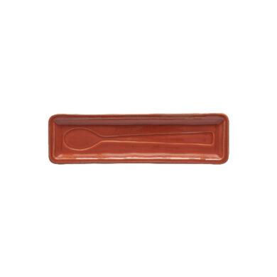 Odkladač na lžičku|miska 27x8cm, FONTANA, červená (paprika)  (ZCF-FT342-PAP)