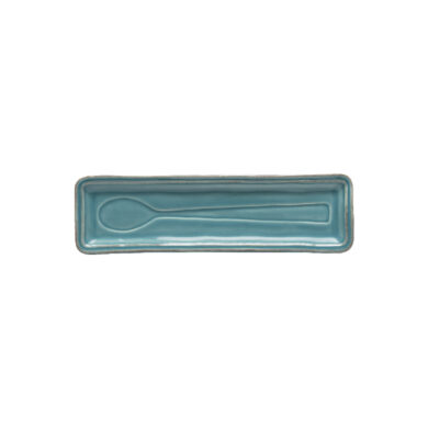 Odkladač na lžičku|miska 27x8cm, FONTANA, modrá (tyrkysová)  (ZCF-FT342-TRQ)