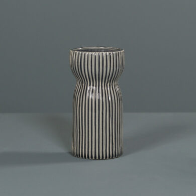 Váza keramická, modrá, 20cm  (ZDP-6075-06)
