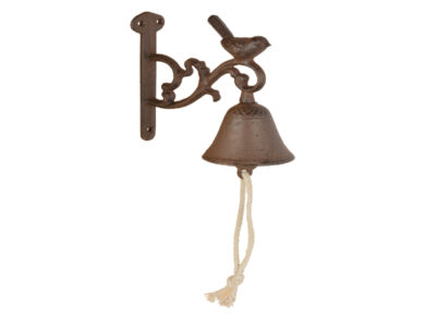 Zvonek na zeď s ptáčkem  (ZEE-DB81)