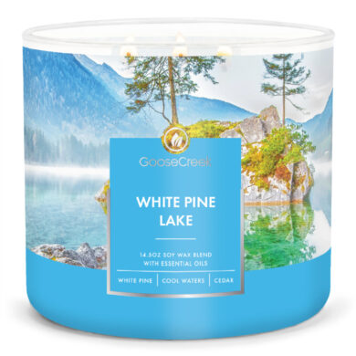 Svíčka 0,41 KG WHITE PINE  LAKE, aromatická v dóze, 3 knoty  (ZGC-GC15902)