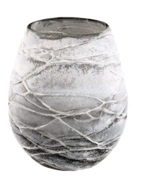 Váza šedá, omrzlá, St  (ZGE-11804157)