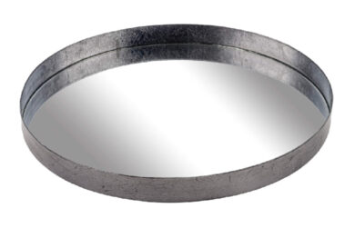 Podnos/zrcadlo, šedá, 35,5x3,5cm  (ZGE-22001383)