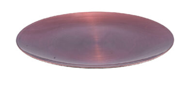 Talíř plastový, rubínová/černá, pr. 33cm  (ZGE-22003336)