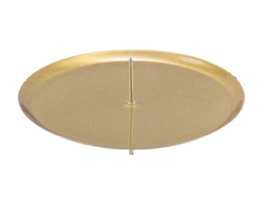 Zápich na svíčku, zlatá, pr. 7cm, bal 4ks  (ZGE-22005097)