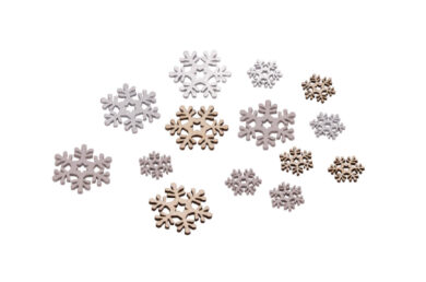 Přízdoba Sněhová vločka, 10x10x0,8cm, ks  (ZGE-22204423)