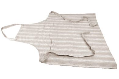 Zástěra Linen Stripe, tmavošedá  (ZME-15A6709-12TA)