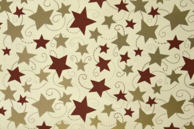 Papír balicí vánoční 50x70 - Natale stella rosa  (ZPA-KW7962)