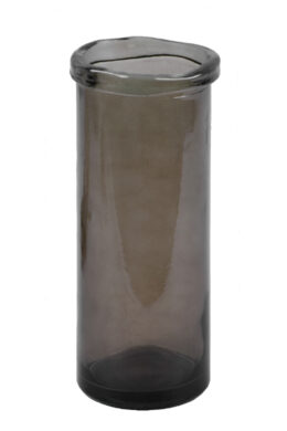 Váza SIMPLICITY, rovná, 36cm, šedá  (ZSM-4747DB400)