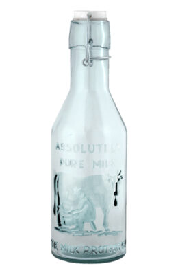 Lahev na mléko MILK, 1L, čirá  (ZSM-5404)
