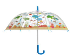 Deštník dětský MOŘSKÝ SVĚT, pr.75x70cm - Nástroje a doplňky na zahradu pro děti značky Esschert Design. Kvalitní a odolné materiály. Zábava, vzdělání a bezpečnost pro naše nejmenší.