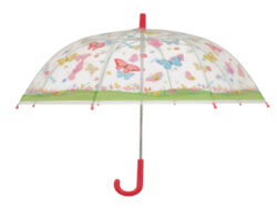 Deštník dětský MOTÝLCI, pr.75x70cm - Vkusný deštník s dekorem motýlků