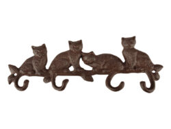 Háčky kočičí ocasy - Originln a praktick hky, drky a vky od znaky Esschert Design. Praktick a dekorativn, vyroben z rznch materil, tvar a motiv.