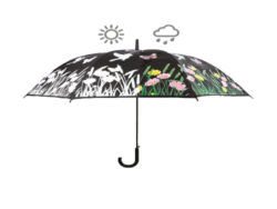 Deštník s měnící se barvou ptáčci - Detnky Esschert Design: praktick, stylov, originln. Rzn motivy, barvy, funkce. Uijte si prochzku v deti ve stylu.