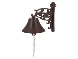Zvonek Růže, litinový - Litinov zvonky Esschert Design ke vchodu nebo na zahradu. Pjemn a hlasit zvuk. Rzn tvary, velikosti a designy.