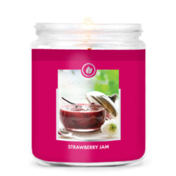 Svíčka s 1-knotem 0,2 KG STRAWBERRY JAM, aromatická v dóze KP - Aromatická svíčka s jedním knotem a délkou hoření až 45 hodin