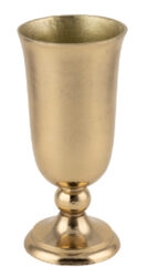 Váza na noze, zlatá, pr.13x28cm - Oivte svj interir elegantnmi vzami z na nabdky. irok vbr z rznch materil pro v dokonal domov.