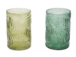 Svícen/váza, zelená/kapradina, pr. 12x18,5cm, 2 - Oivte svj interir elegantnmi vzami z na nabdky. irok vbr z rznch materil pro v dokonal domov.