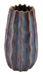 Váza No Limit, keramika, modrá/hnědá, 13x13x22 - Vzyasklenicezeskla,keramikyakovujsou krsnvnon dekorace. Vyberte si z rznch styl, barev a tvar. Objednejte si jet dnes!