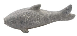 Dekorace ryba MAGNESIA, šedá, 48x13x17cm - Popis se připravuje - možno na dotaz
