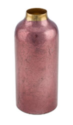 Váza kovová, bordó, pr. 9cm - Vzyasklenicezeskla,keramikyakovujsou krsnvnon dekorace. Vyberte si z rznch styl, barev a tvar. Objednejte si jet dnes!