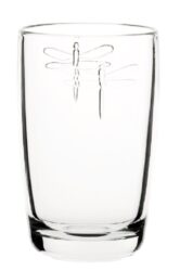 Sklenice 0,4L, LIBELLULES, čirá - Excelentní sklenice s vážkami.