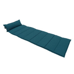 Matrace na lehátko 180x68cm, skládací, Aegean blue, 50%CO+45%PES - Pohodlná matrace na lehátko pro ještě větší pohodlí