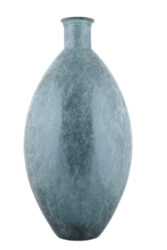 Váza ARES, 59cm|17,5L, modrá - Krsn vza zECO produkt VIDRIOS SAN MIGUEL 100% spotebitelsky recyklovan sklo s certifikac GRS.