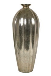 Váza ETNICO, 56cm, stříbrná - Krsn vza zECO produkt VIDRIOS SAN MIGUEL 100% spotebitelsky recyklovan sklo s certifikac GRS.