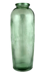 Váza, pr.30x70cm, sv. zelená - Krsn vza zECO produkt VIDRIOS SAN MIGUEL 100% spotebitelsky recyklovan sklo s certifikac GRS.
