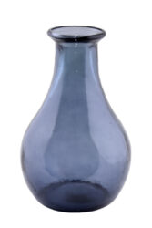 Váza LISBOA, 31cm, tmavě modrá - Krsn vza zECO produkt VIDRIOS SAN MIGUEL 100% spotebitelsky recyklovan sklo s certifikac GRS.