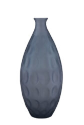 Váza DUNE, 38cm|5,75L, šedá matná - Krsn vza zECO produkt VIDRIOS SAN MIGUEL 100% spotebitelsky recyklovan sklo s certifikac GRS.