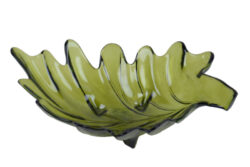 Miska PARRA, 11x35cm, tmavě lahvově zelená - Krásná miska z ECO produktů VIDRIOS SAN MIGUEL 100% spotřebitelsky recyklované sklo s certifikací GRS.