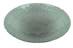 Mísa TREBOL, 10x40cm, zelená matná - Krásná mísa z ECO produktů VIDRIOS SAN MIGUEL 100% spotřebitelsky recyklované sklo s certifikací GRS.