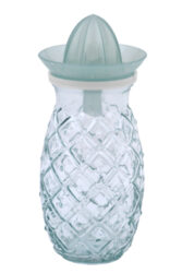Sklenice s odšťavňovačem ANANAS, 0,7L, čirá - Krsn sklenice zECO produkt VIDRIOS SAN MIGUEL 100% spotebitelsky recyklovan sklo s certifikac GRS.
