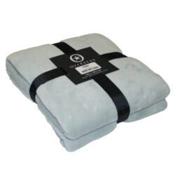 Pléd 150x200cm, RUBY, ice - Hřejivá měkká deka je vyrobena ze 100% polyesteru.