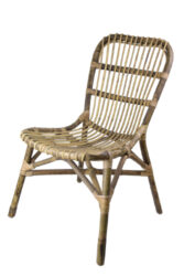 Židle ALFA, světlá, 68x58x90cm - Elegantní židle pro zútulnění interiéru či zahrady.